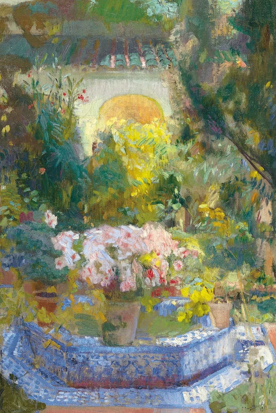 Binnenplaats van de Casa Sorolla – Joaquín Sorolla