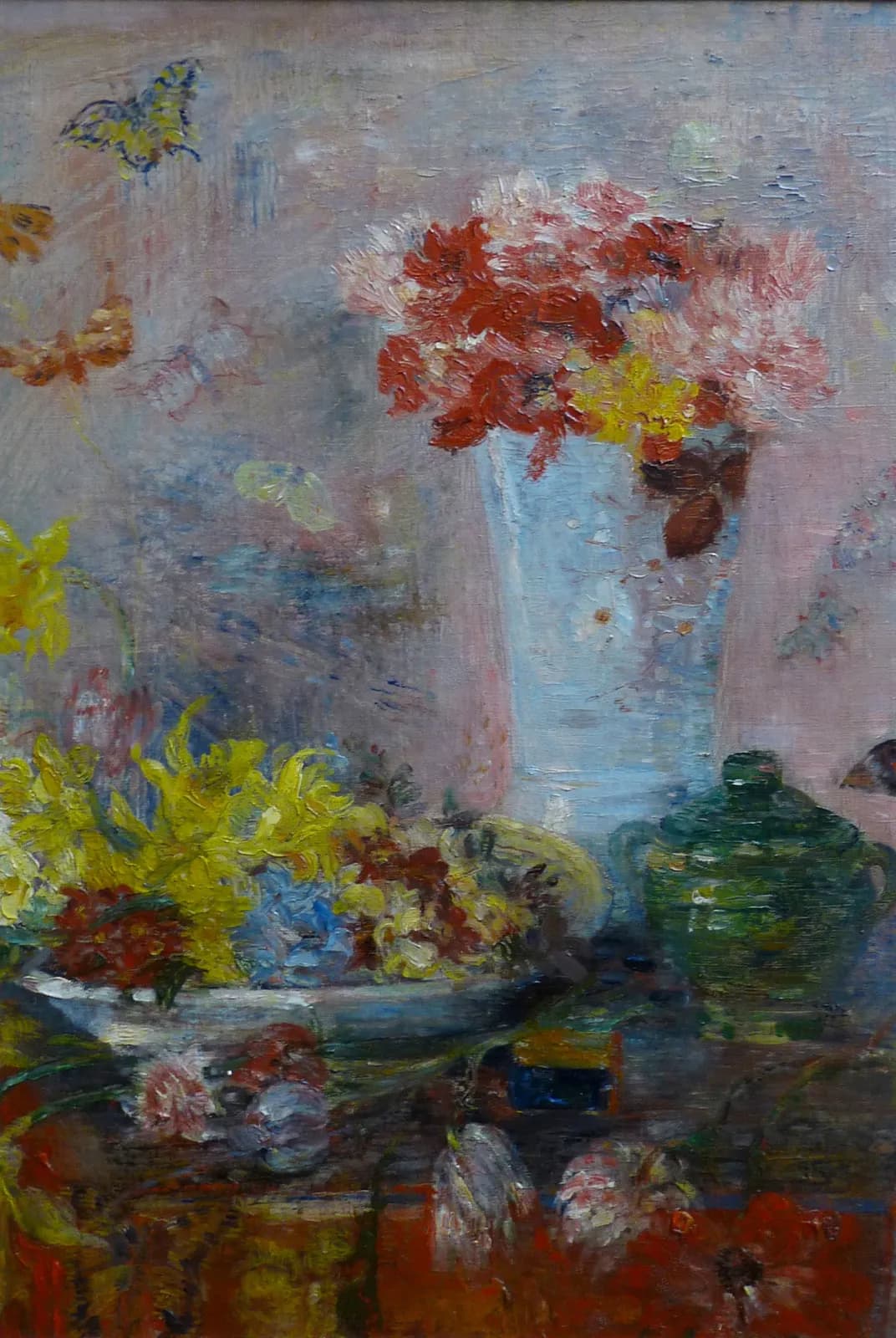 Bloemen en vlinders – James Ensor