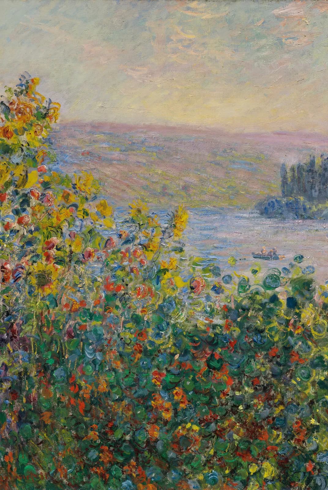 Bloemperken bij Vétheuil – Claude Monet