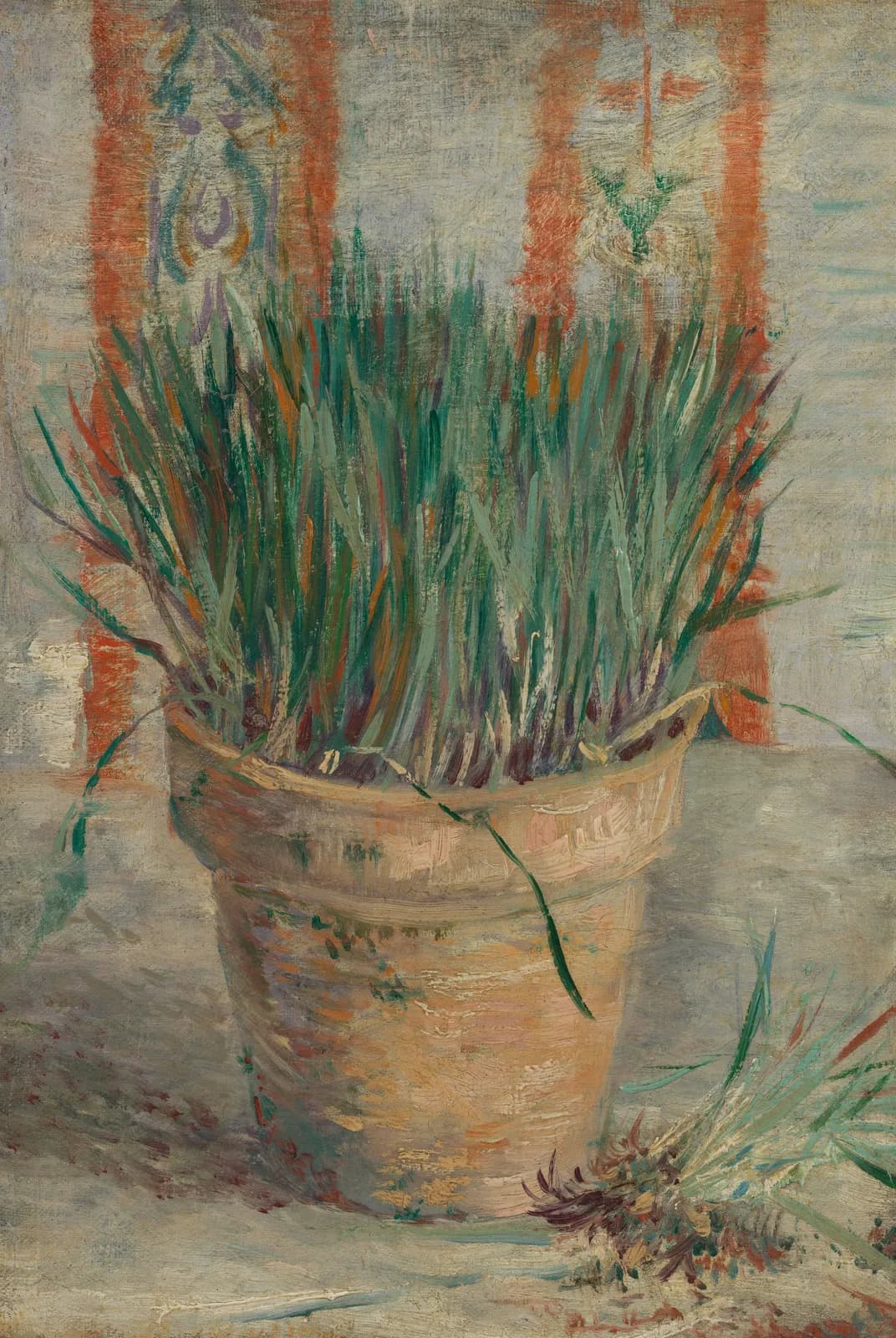 Bloempot met bieslook – Vincent van Gogh