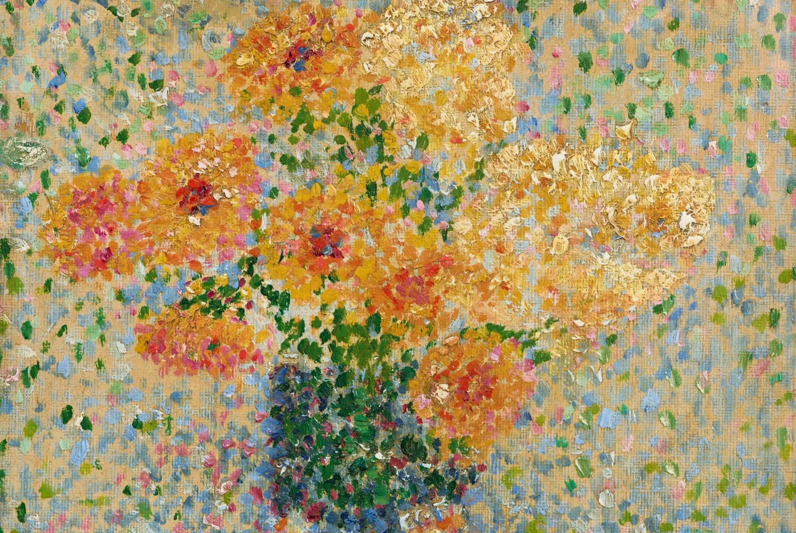 Bloemruiker in een vaas – Georges Lemmen