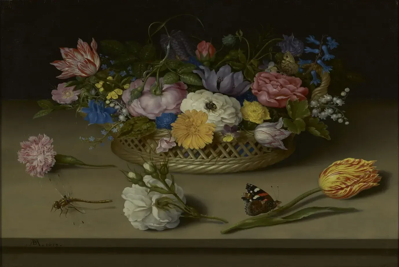Boeket bloemen – Ambrosius Bosschaert