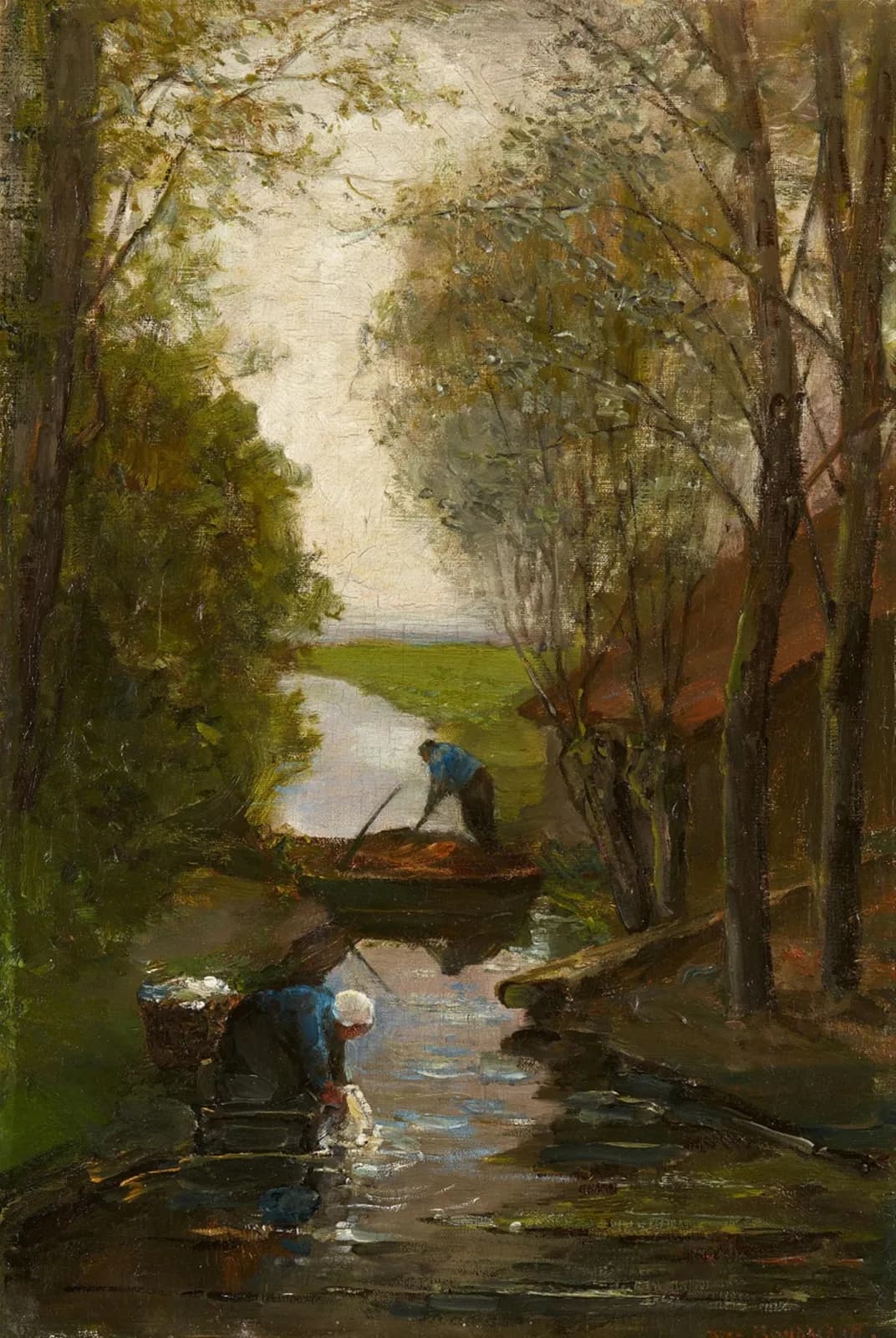 Boerderij bij de sloot – Piet Mondrian