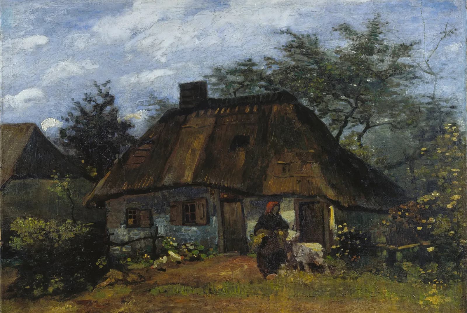 Boerderij in Nuenen – Vincent van Gogh