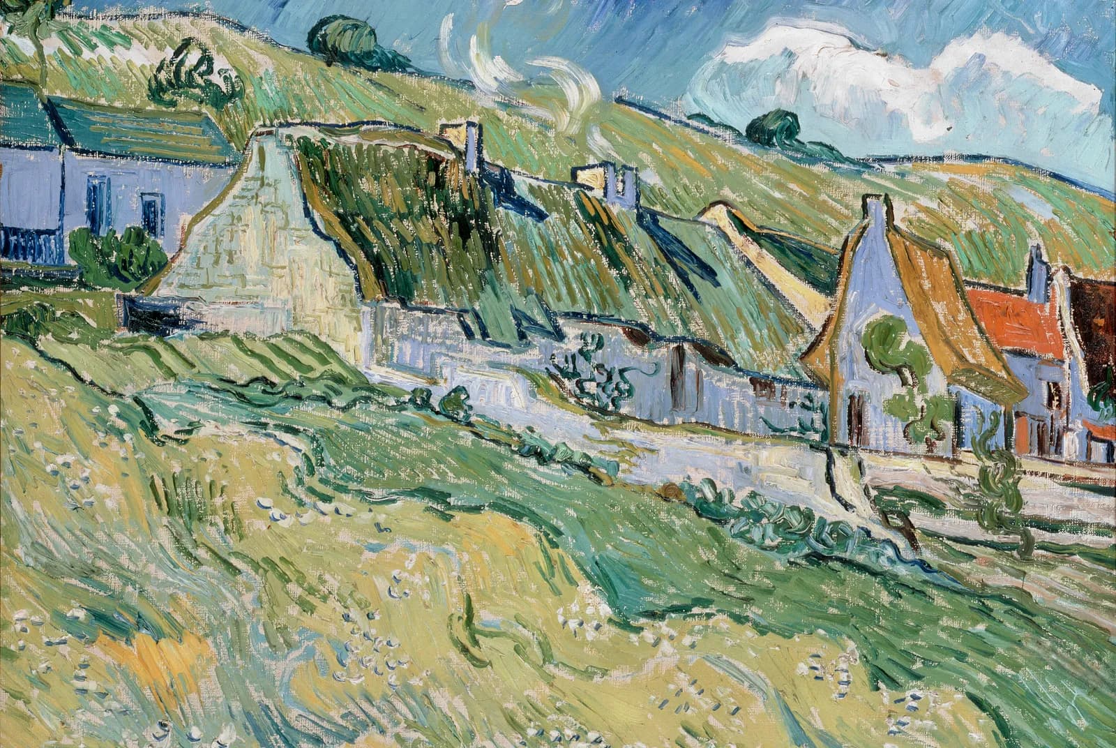 Boerenhuisjes – Vincent van Gogh
