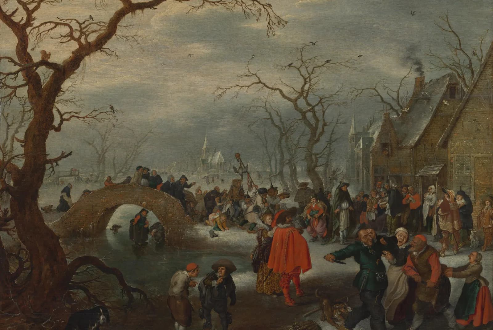 Boerenvastenavond – Adriaen Pietersz van de Venne