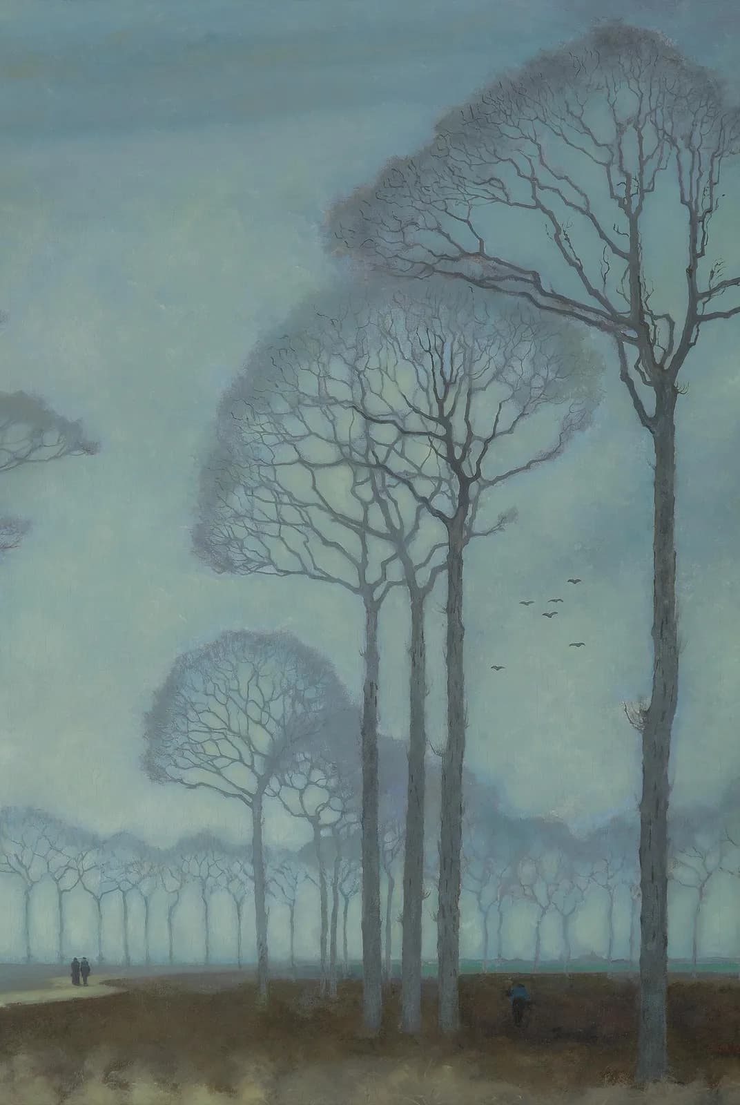 Bomenrij (1915) – Jan Mankes