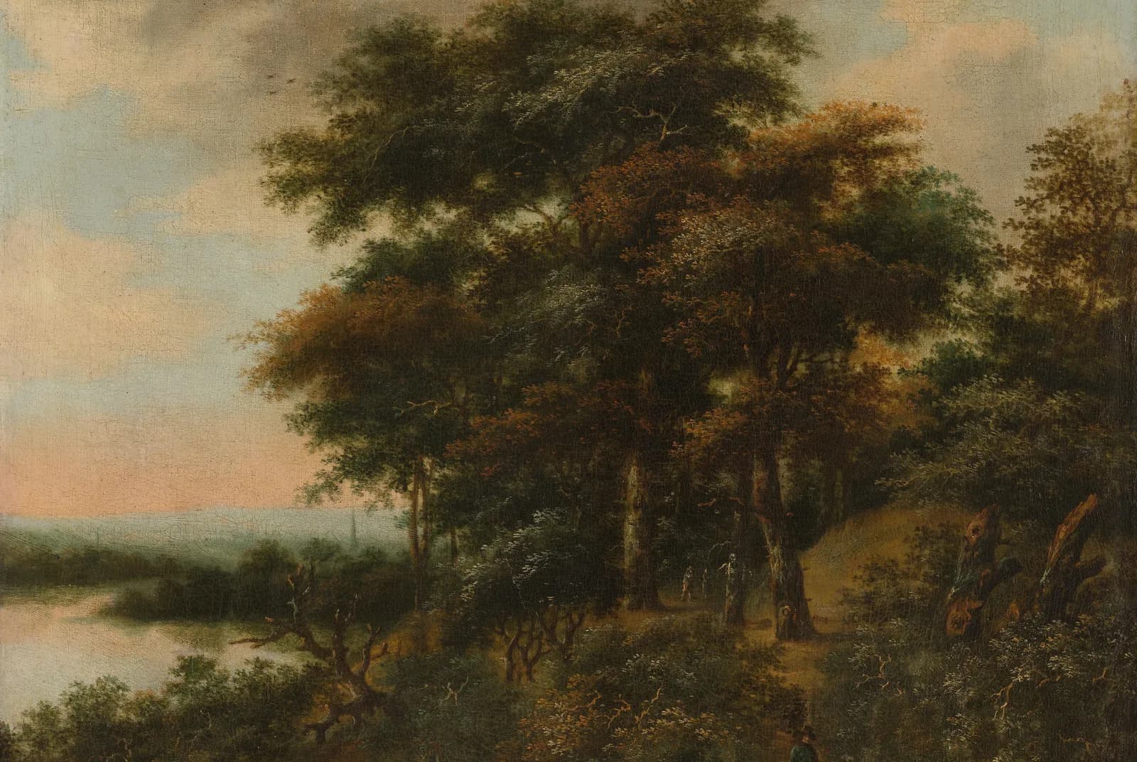Boomrijk landschap – Anthonie Waterloo