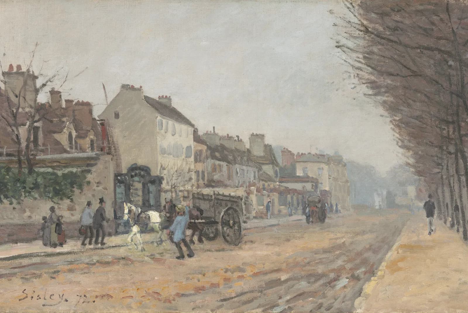 Boulevard Héloïse, Argenteuil – Alfred Sisley