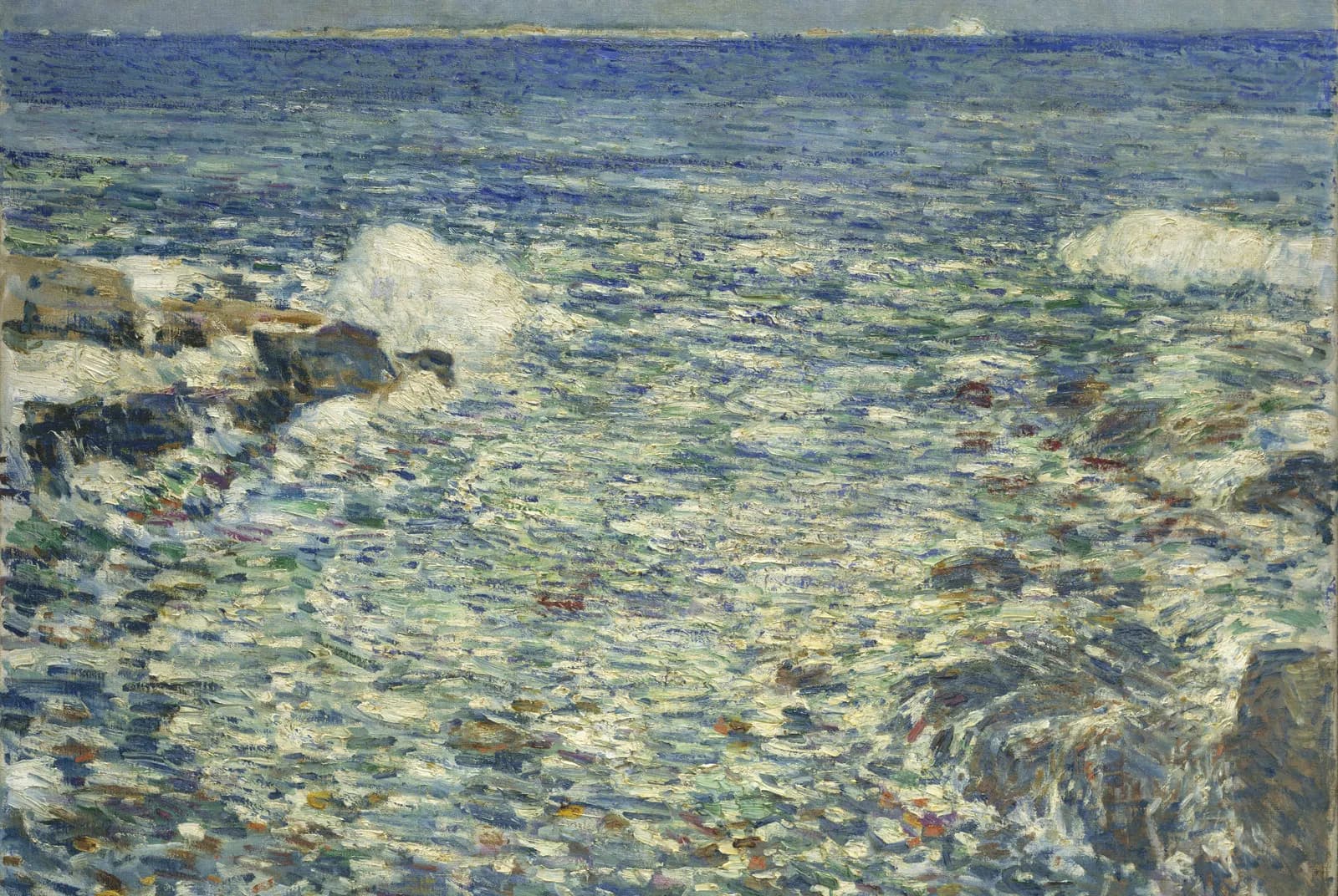 Branding, Isles of Shoals – Childe Hassam