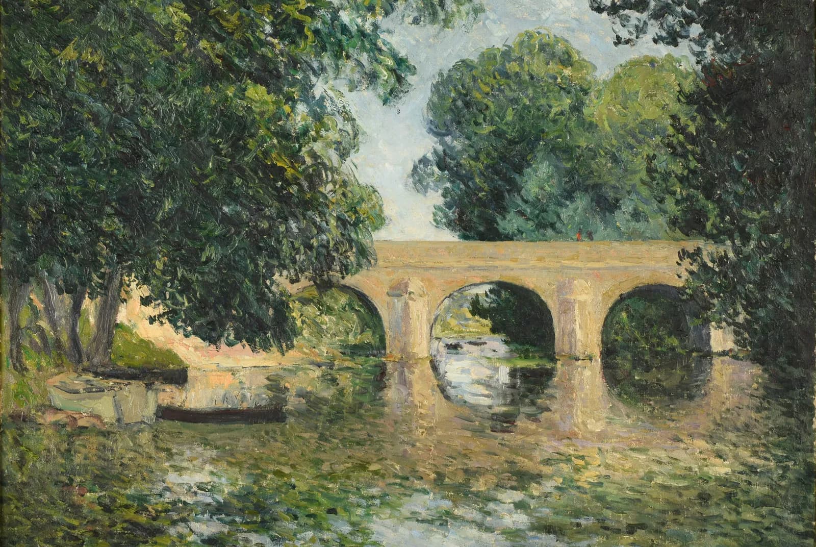 Brug over de rivier – Maxime Maufra