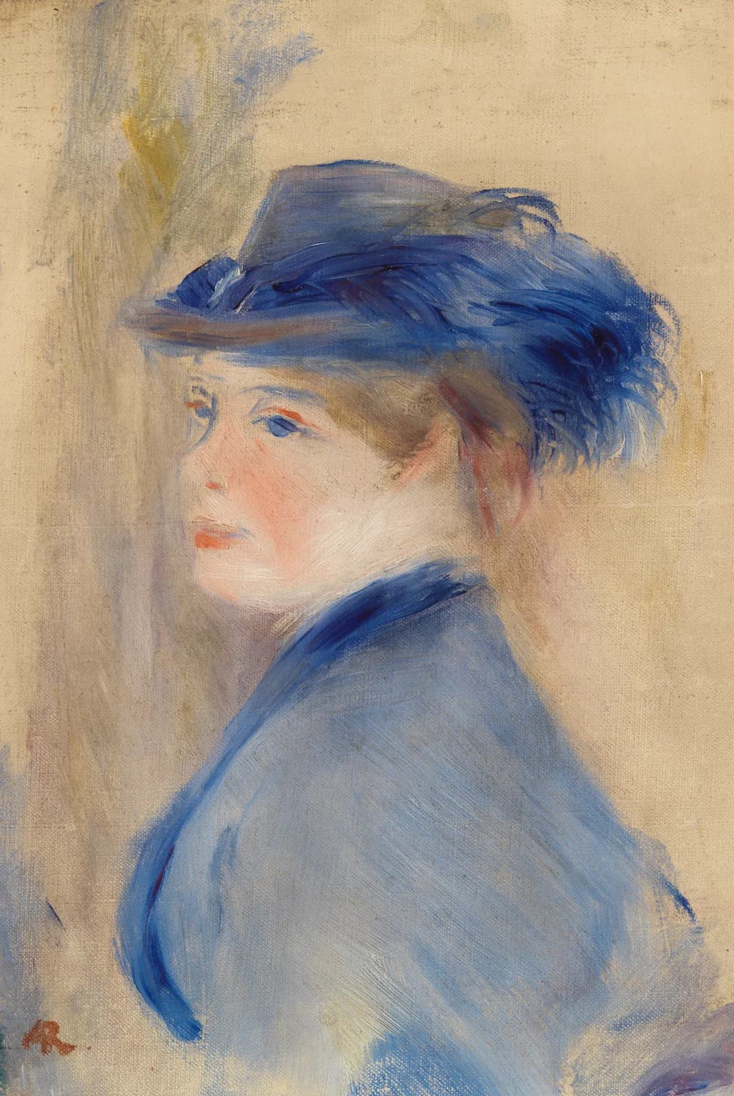 Buste van een vrouw – Pierre-Auguste Renoir