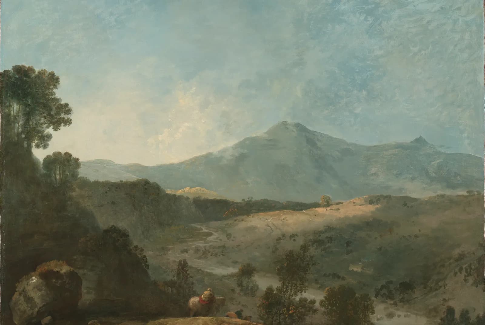 Cader Idris, met de rivier de Mawddach – Richard Wilson