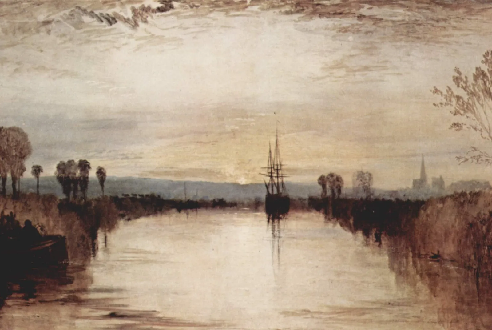 Chichester Canal (ca. 1828) – J.M.W. Turner
