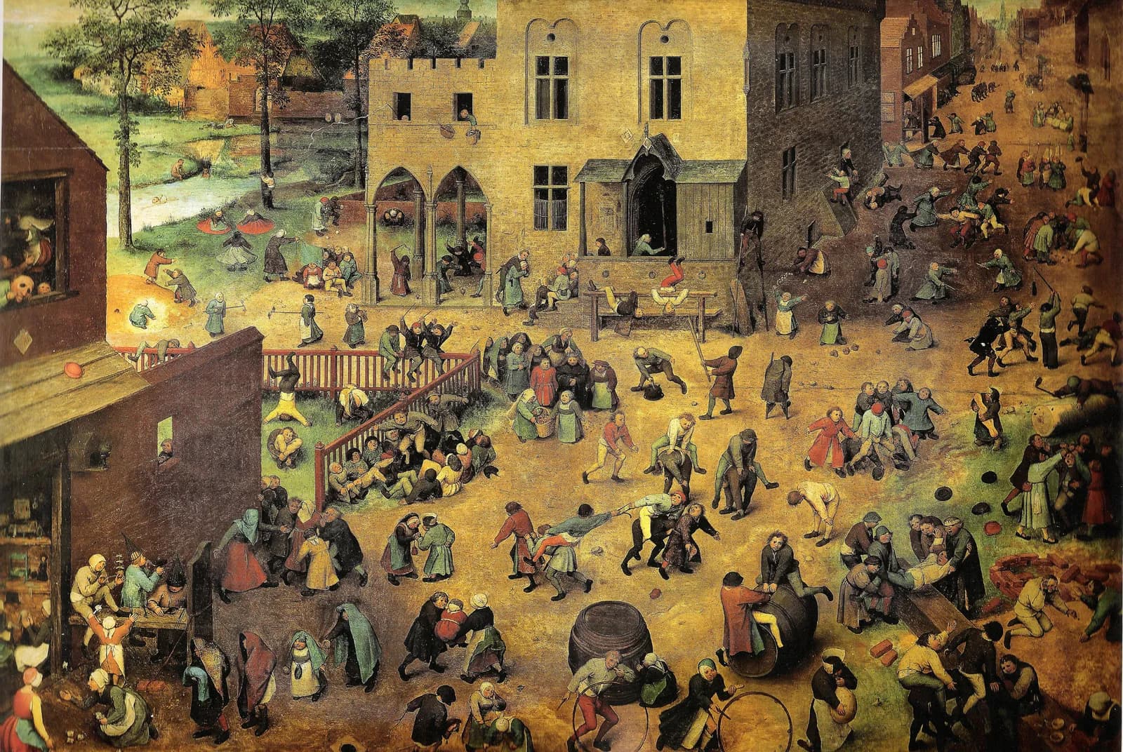 Kinderspelen – Pieter Bruegel