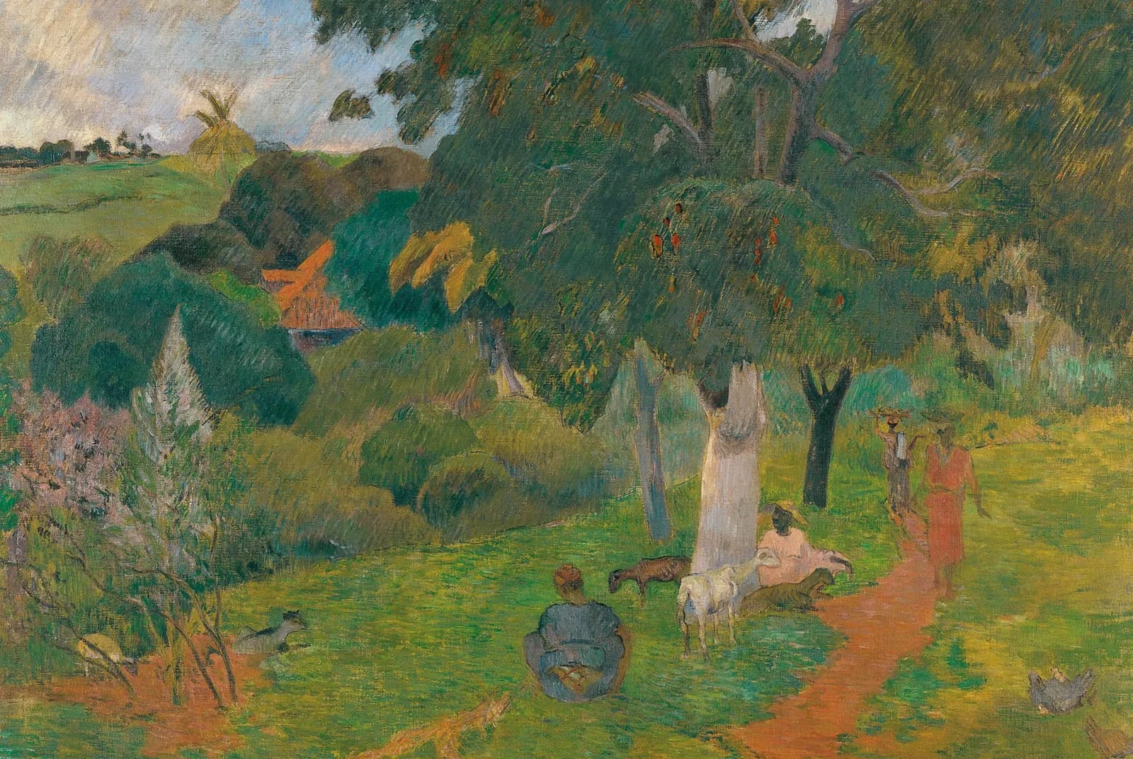 Komen en gaan, Martinique – Paul Gauguin