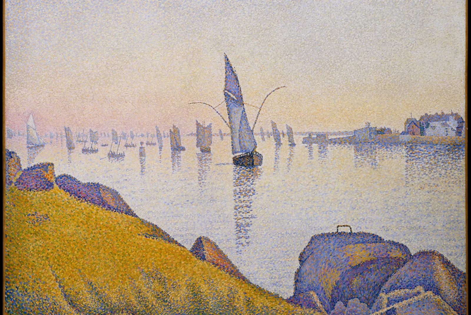 Concarneau, avondkalmte – Paul Signac