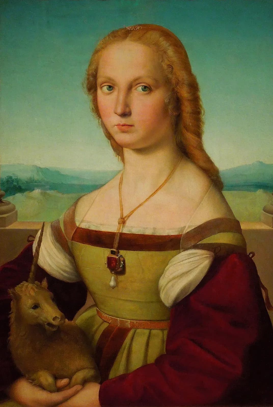 Dame met eenhoorn – Raphael