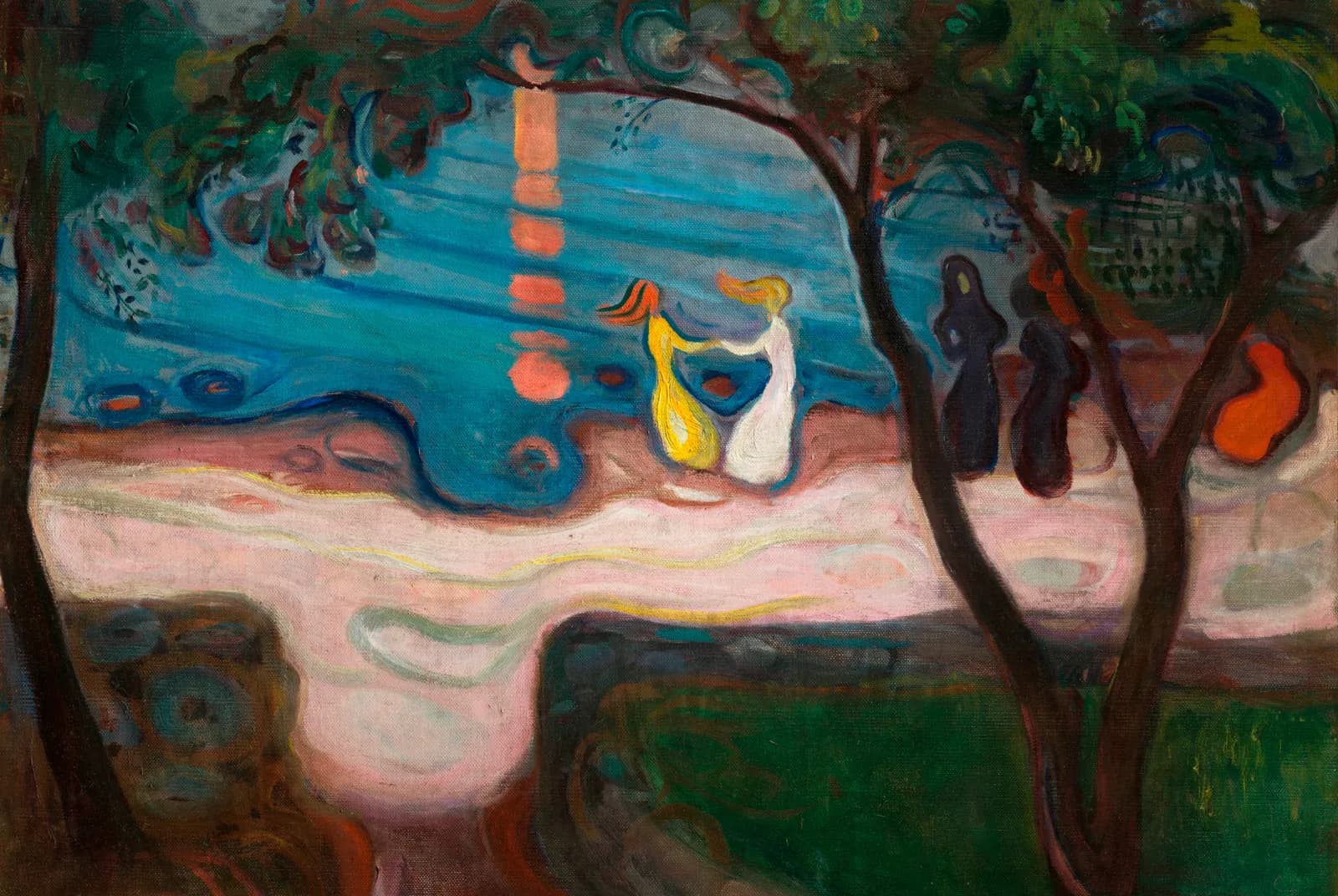 Dans op het strand – Edvard Munch