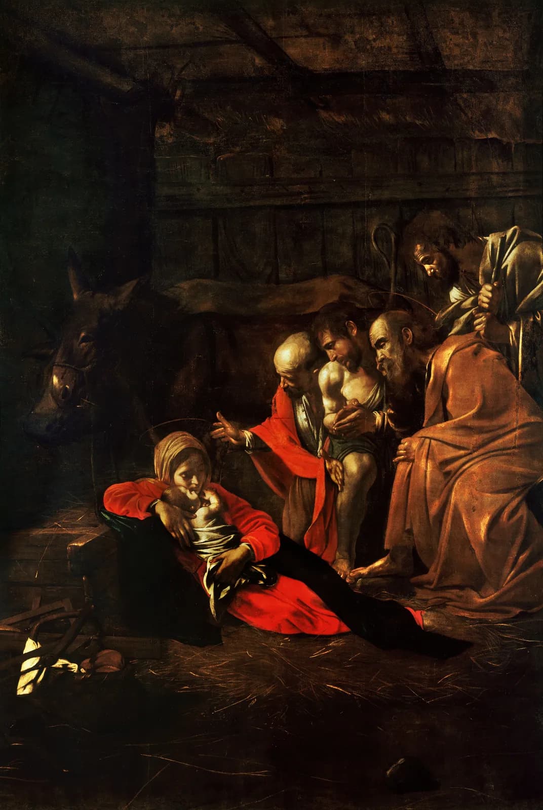 De aanbidding der herders – Caravaggio