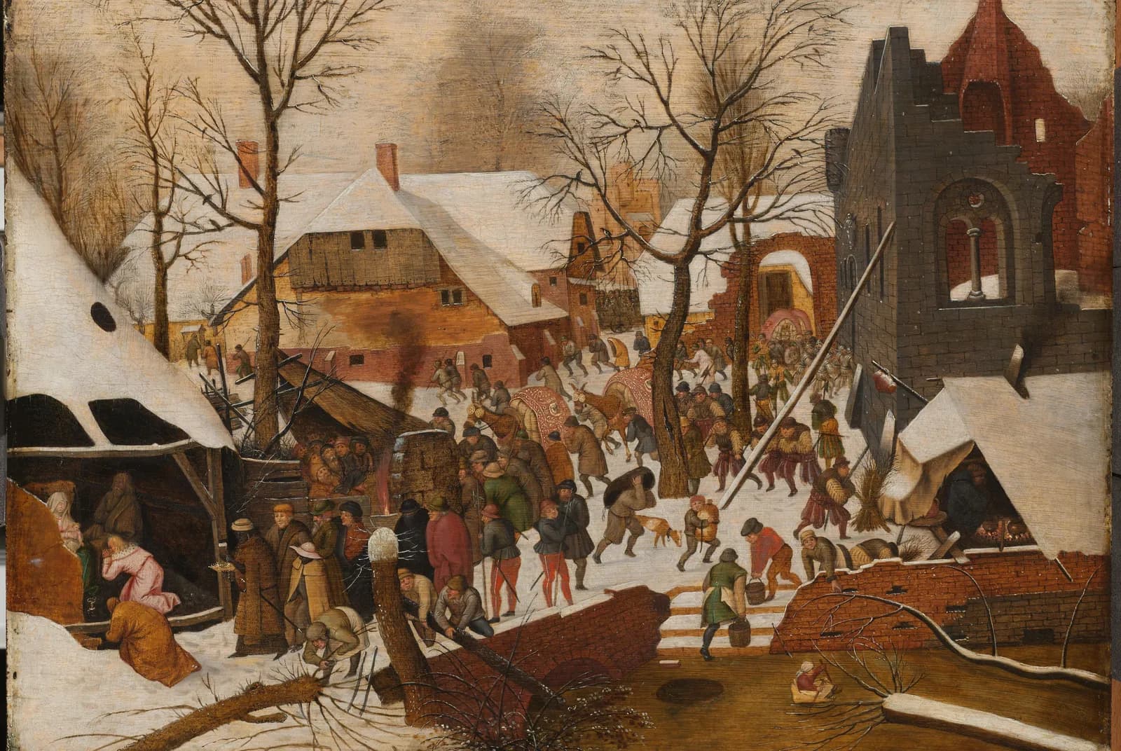 De aanbidding der koningen – Breughel