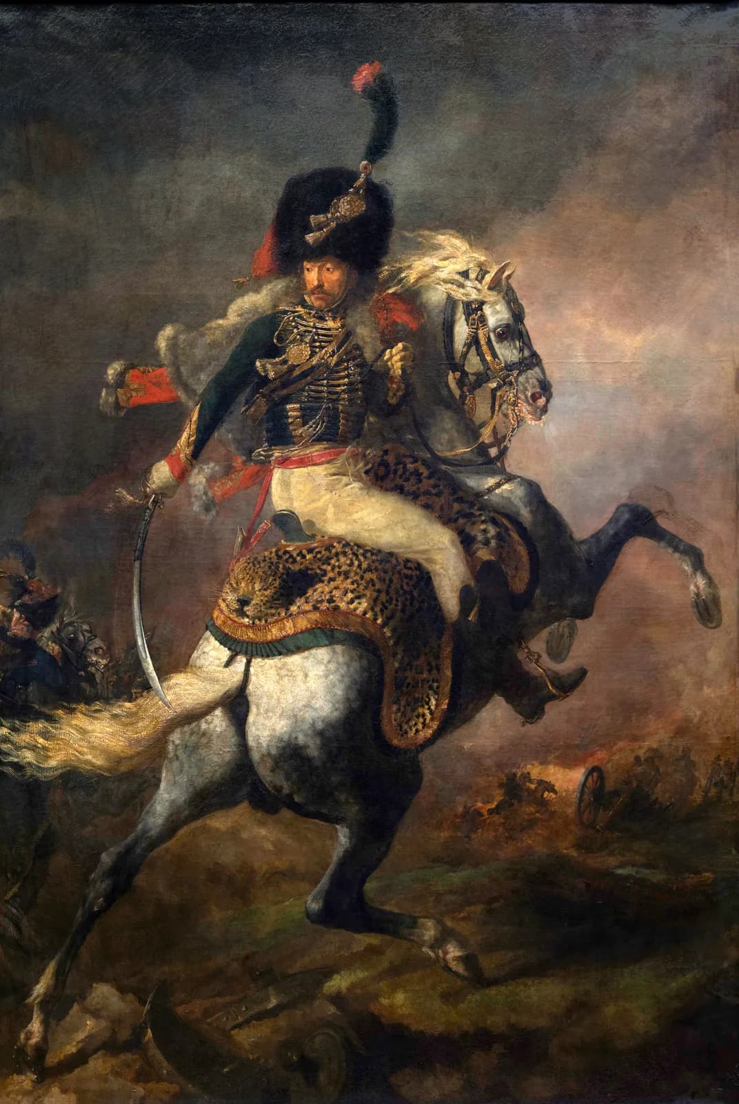 De aanvallende cavalerist – Théodore Géricault
