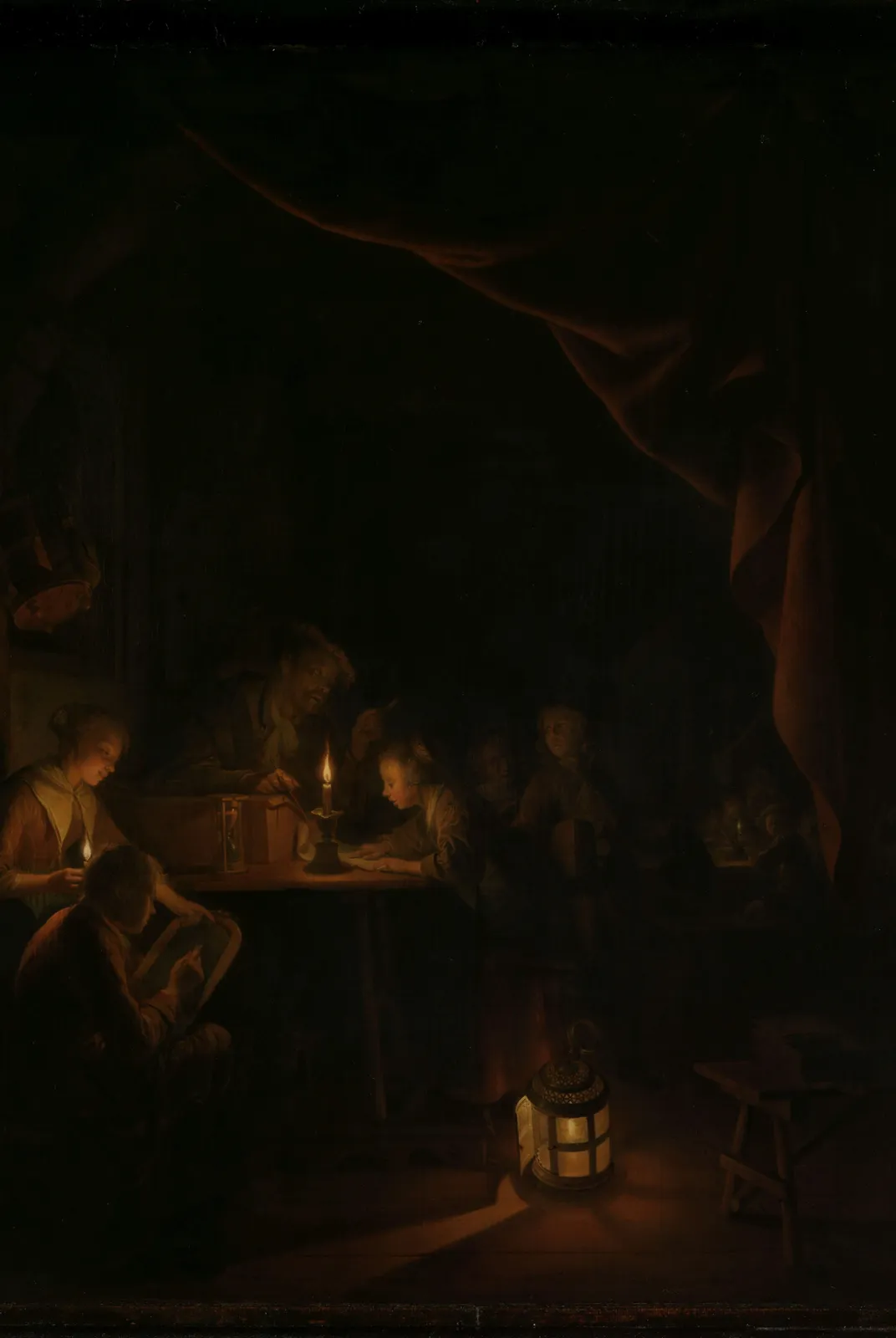 De avondschool – Gerrit Dou