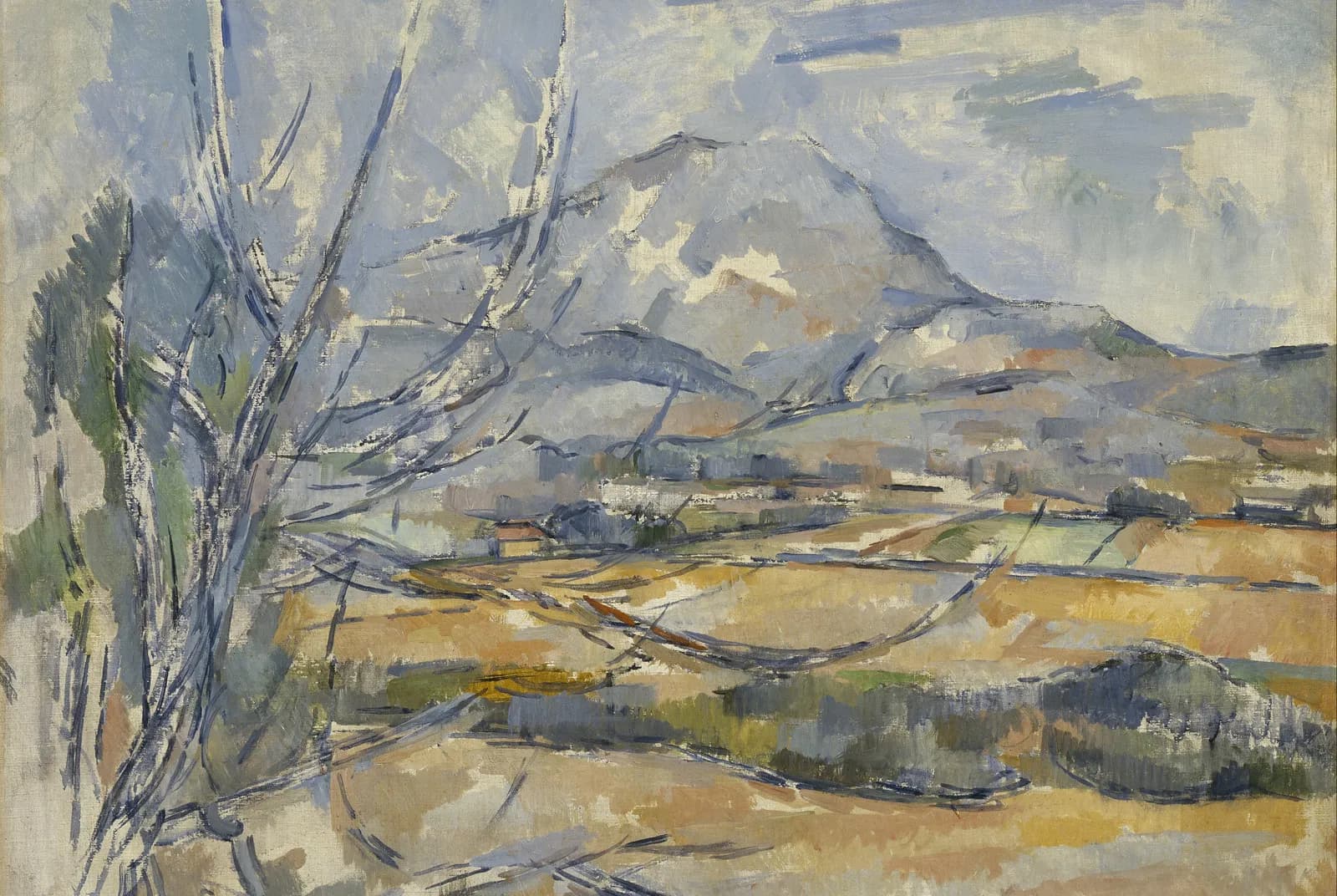 De berg Sainte-Victoire – Paul Cézanne