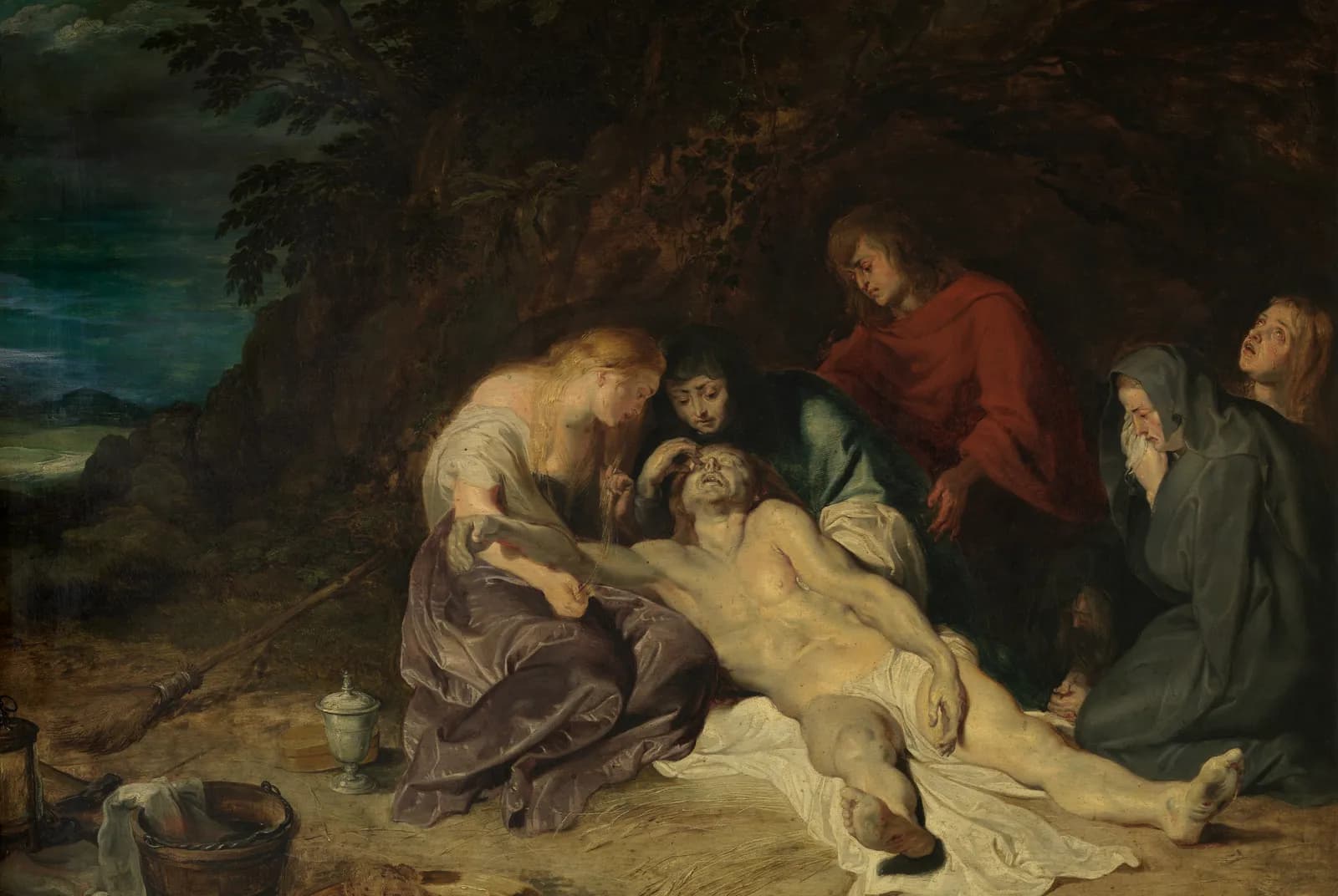 De bewening van de dode Christus – Peter Paul Rubens
