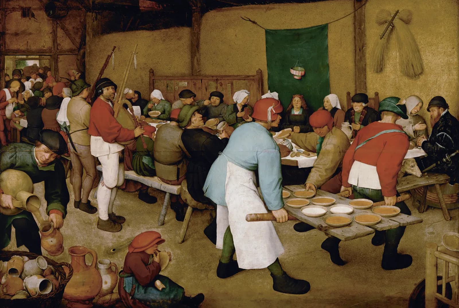 De boerenbruiloft – Pieter Bruegel de Oude