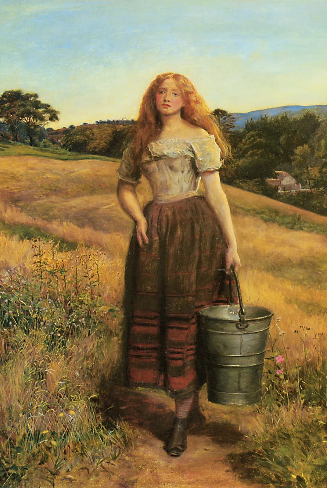 De boerendochter – John Everett Millais