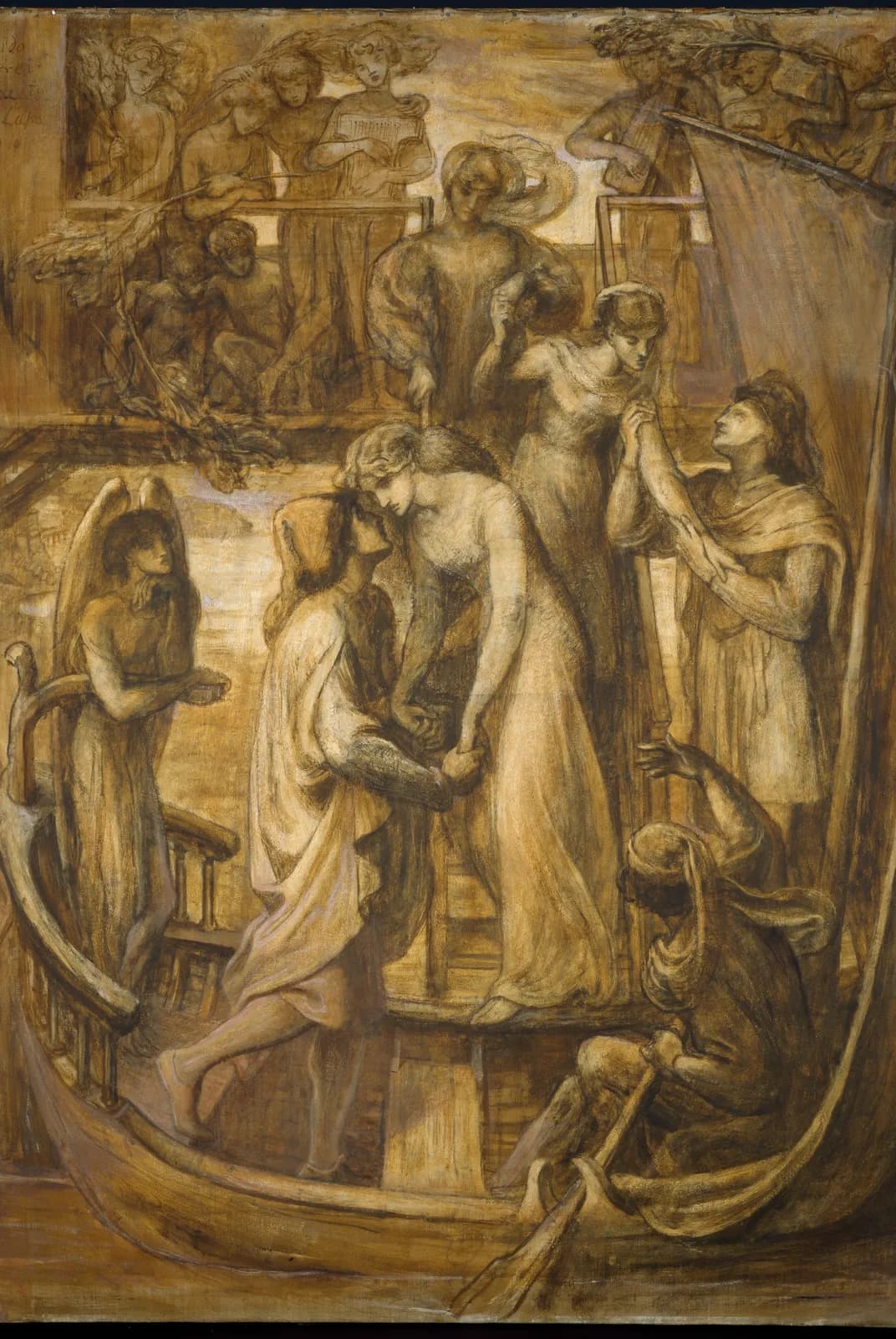 De boot van de liefde – Dante Gabriel Rossetti