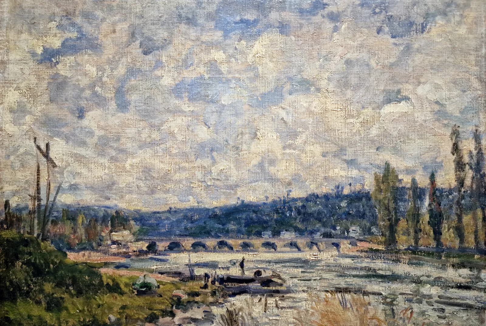 De brug bij Sèvres – Alfred Sisley