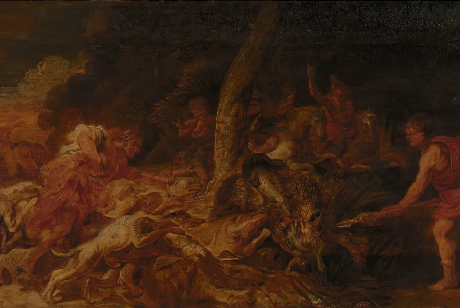 De Calydonische everzwijnjacht – Peter Paul Rubens