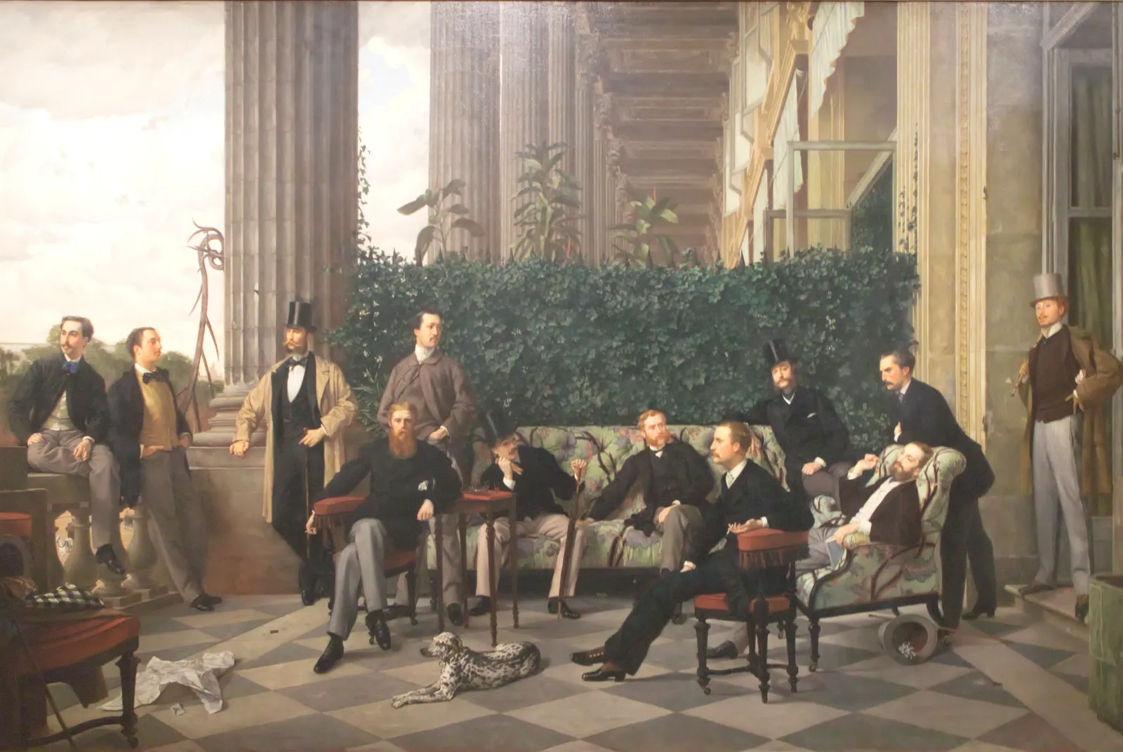 De Cercle de la rue Royale – James Tissot