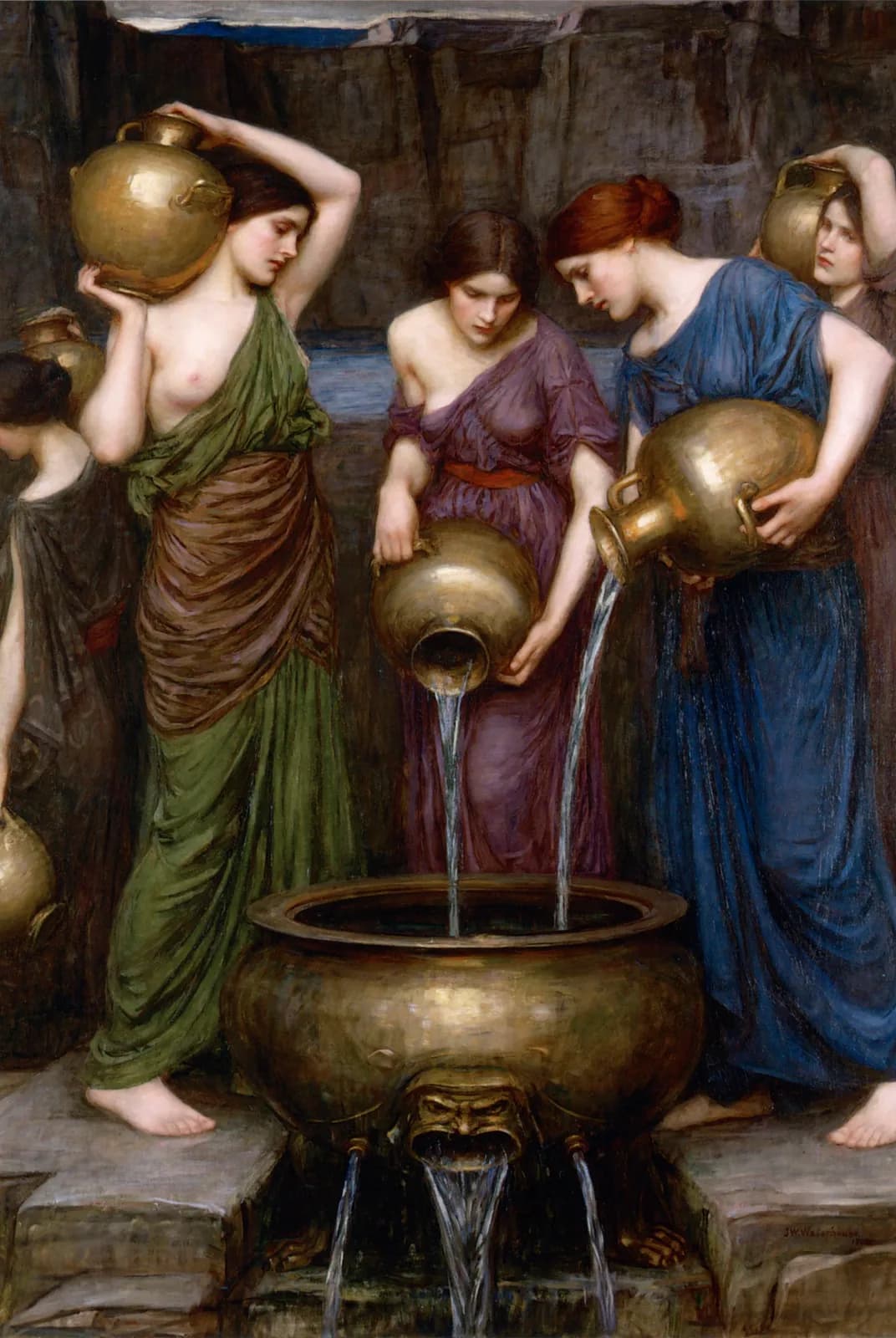 De Danaïden – John William Waterhouse