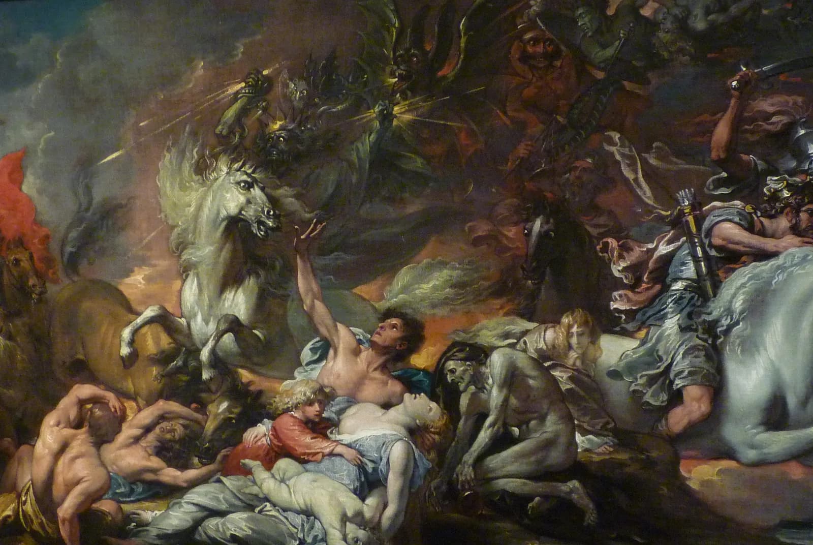 De dood op het bleke paard – Benjamin West