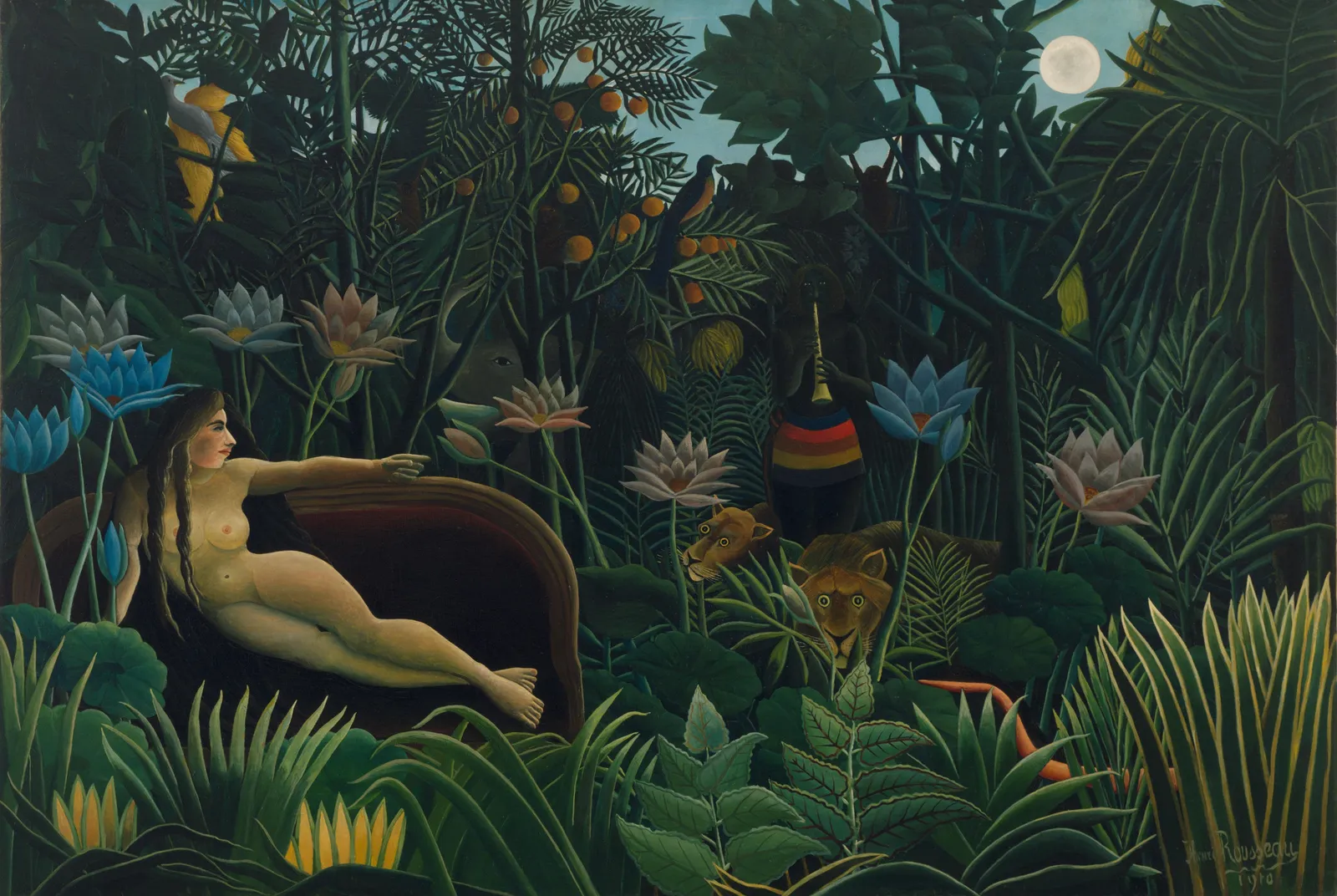 De Droom in het Oerwoud – Henri Rousseau