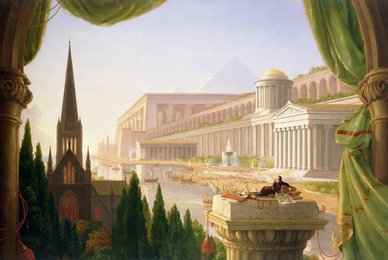 De droom van de architect – Thomas Cole