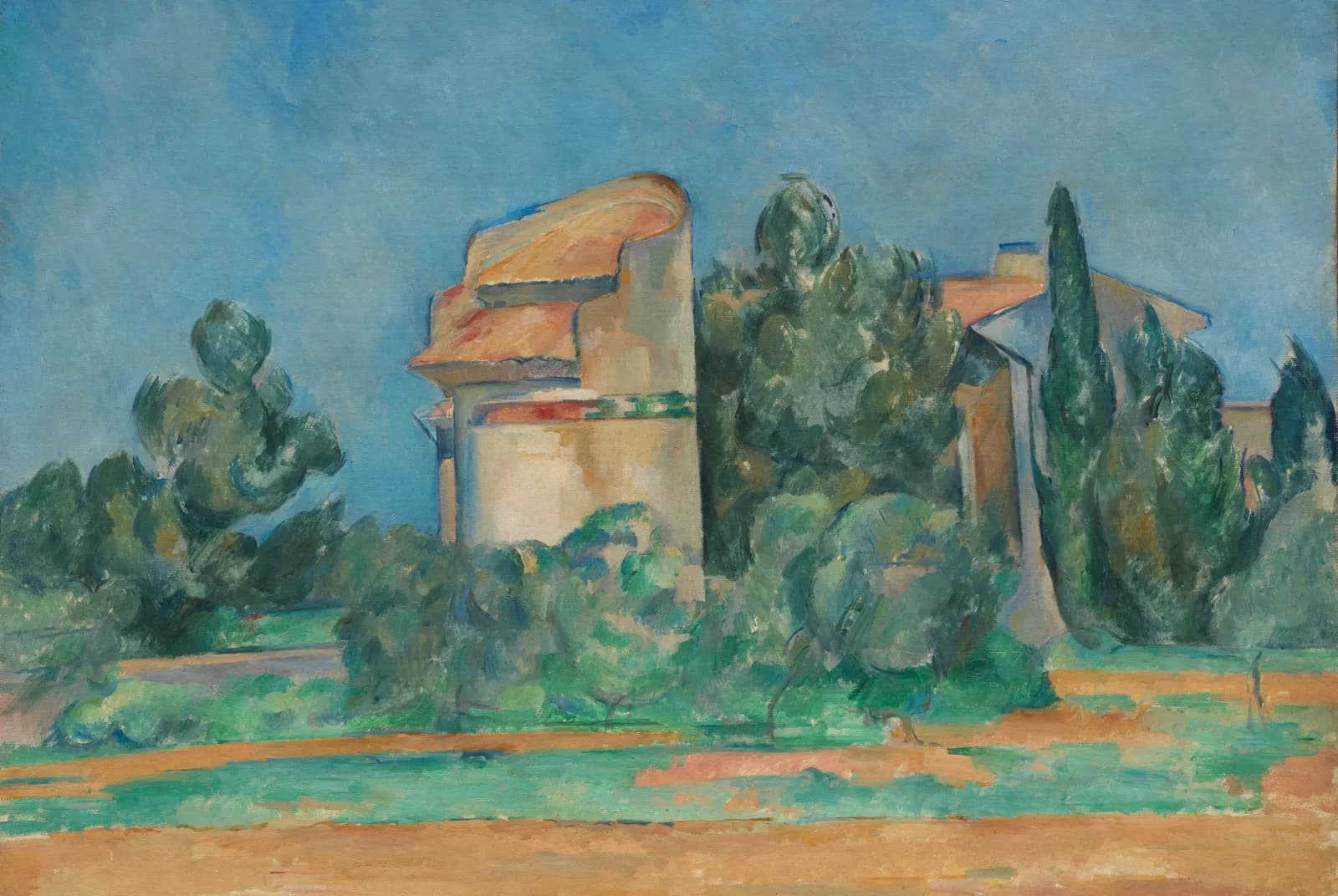De duiventoren bij Bellevue – Paul Cezanne