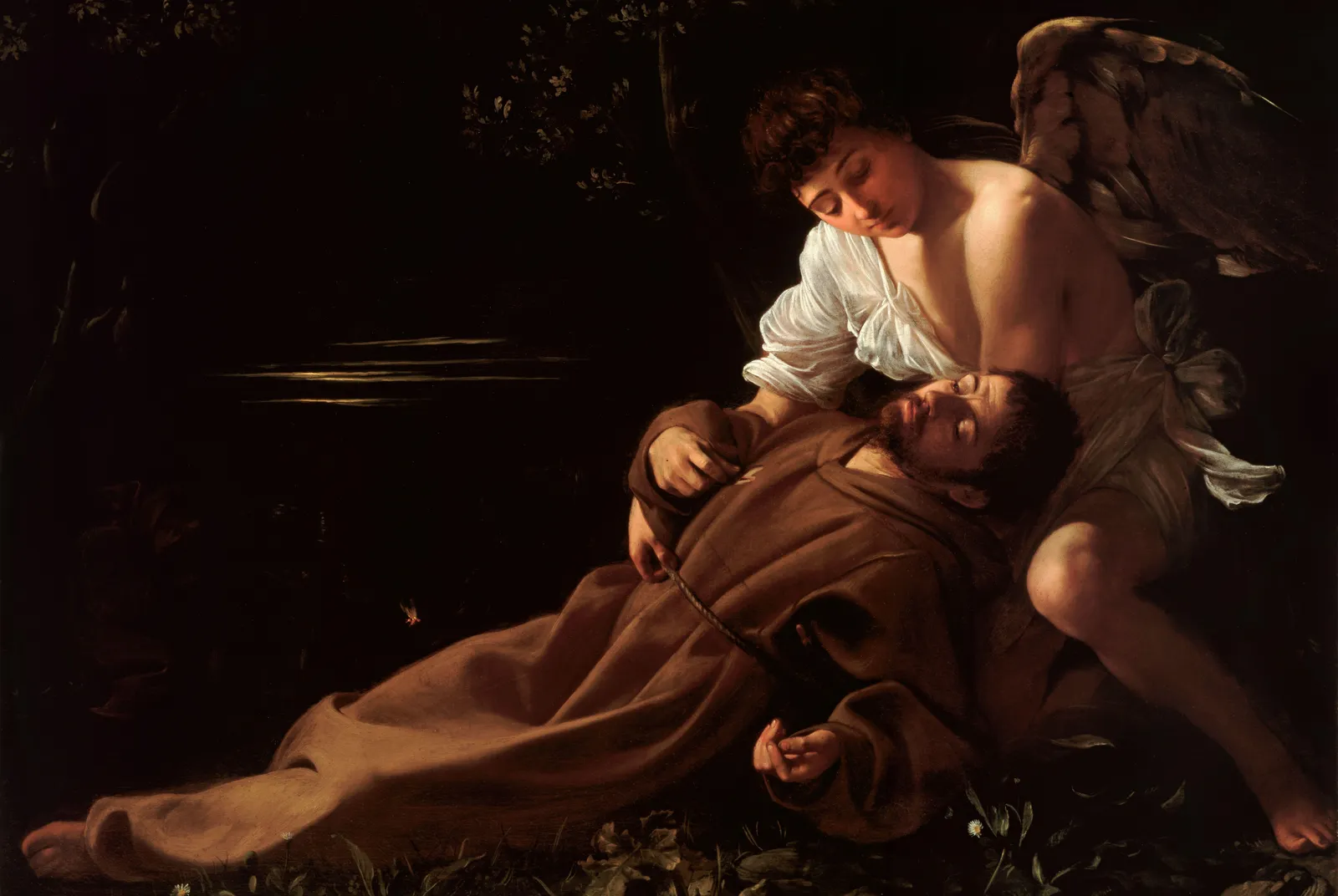 De extase van de heilige Franciscus – Caravaggio
