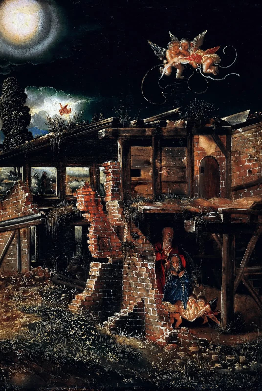 De geboorte van Christus – Albrecht Altdorfer