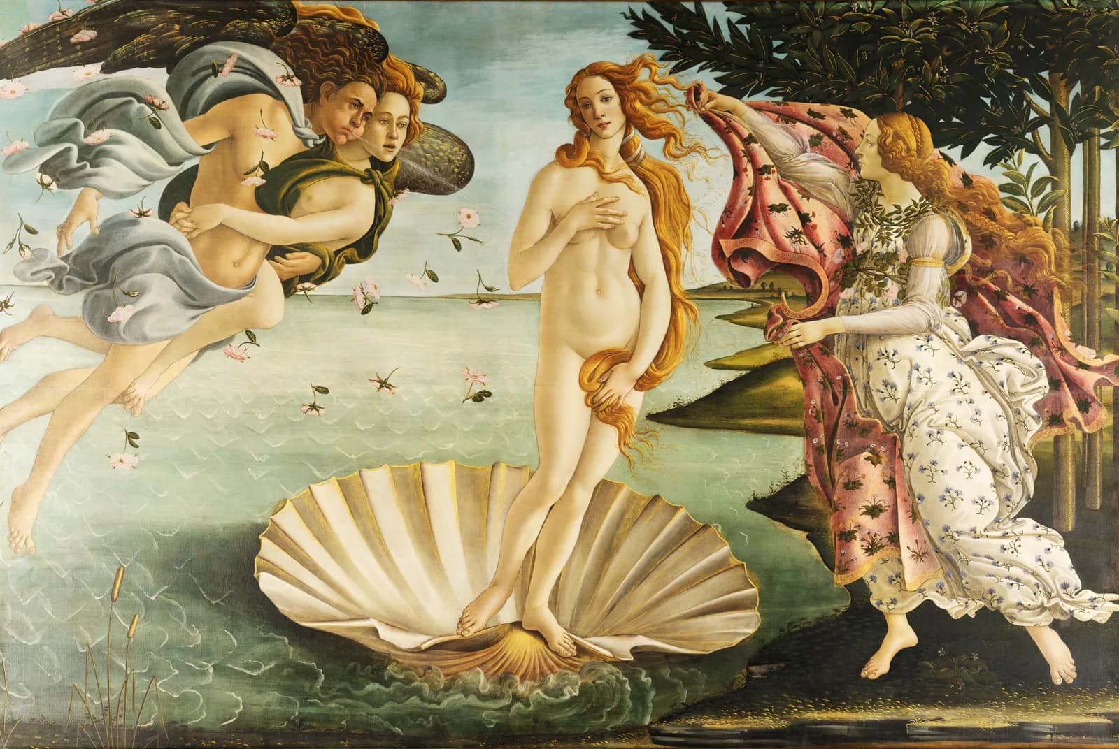 De geboorte van Venus – Sandro Botticelli