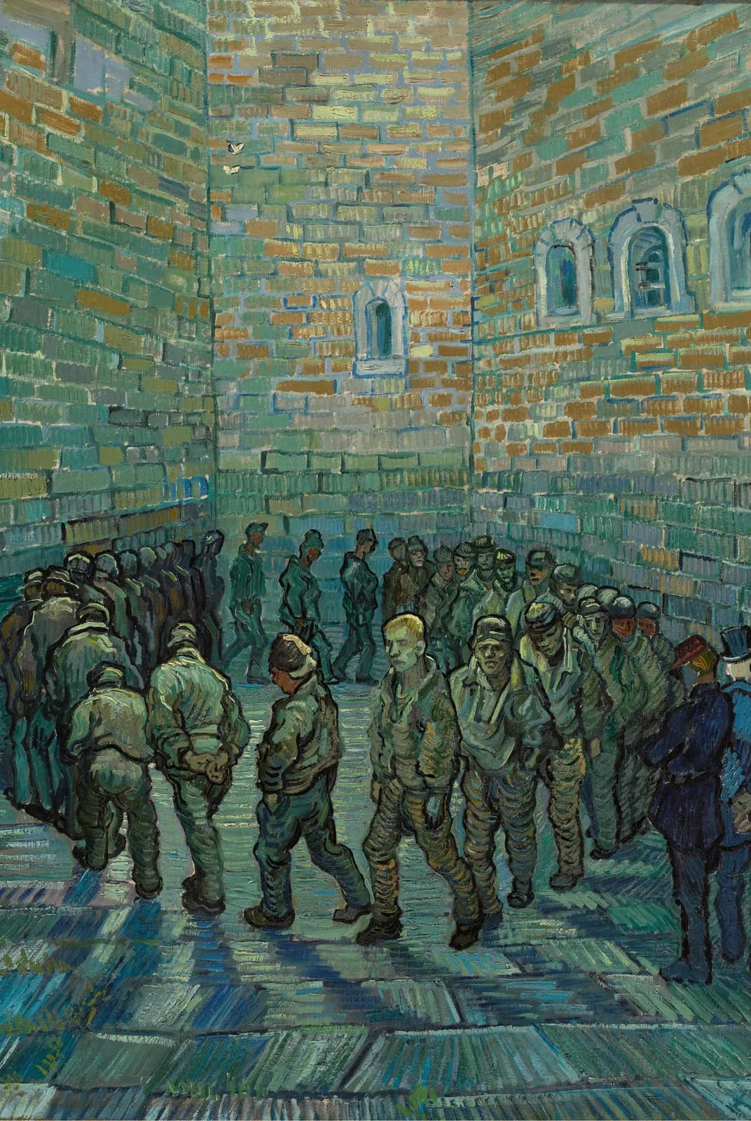 De gevangenisplaats (naar Doré) – Vincent van Gogh