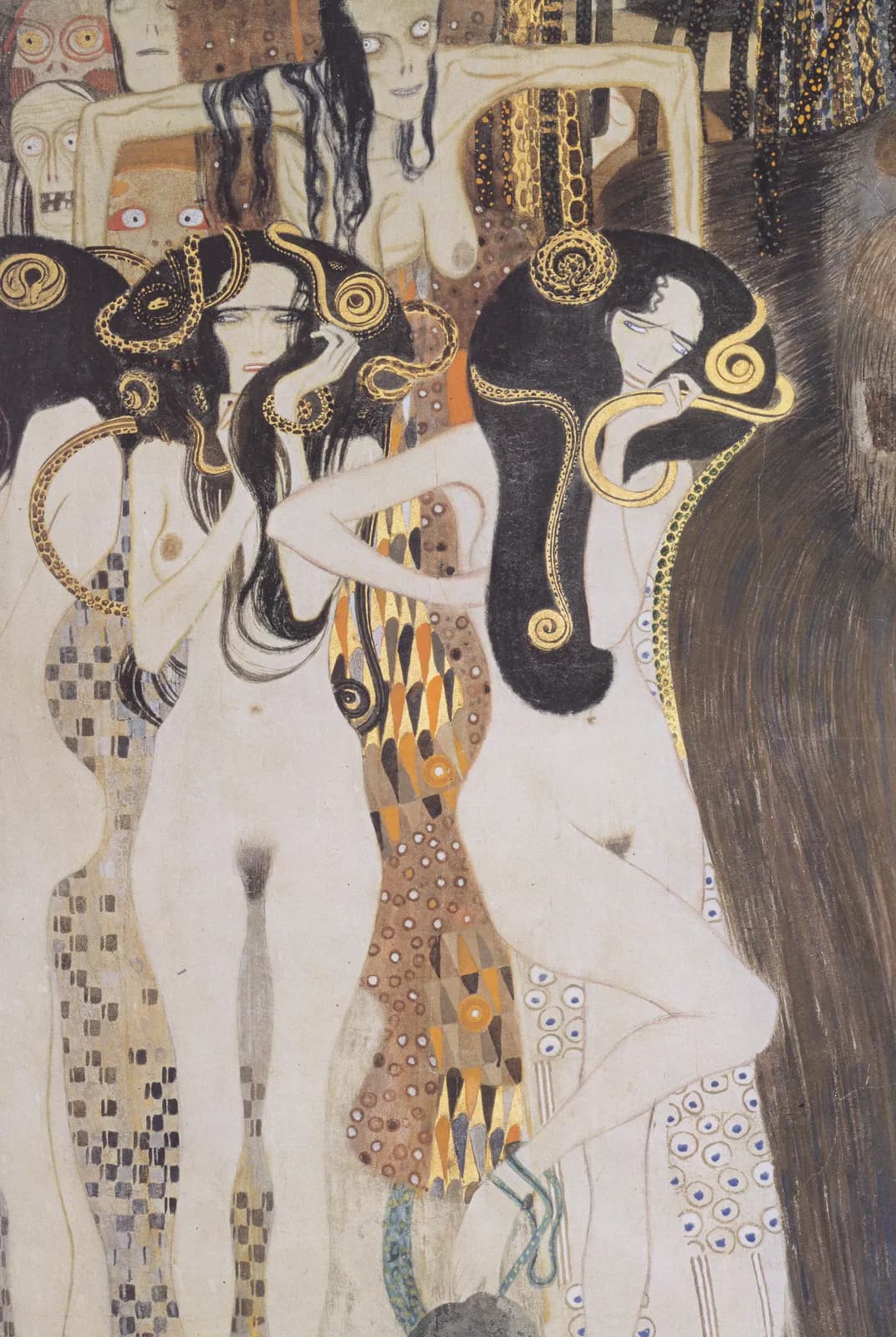De Gorgonen en Typhoeus – Gustav Klimt