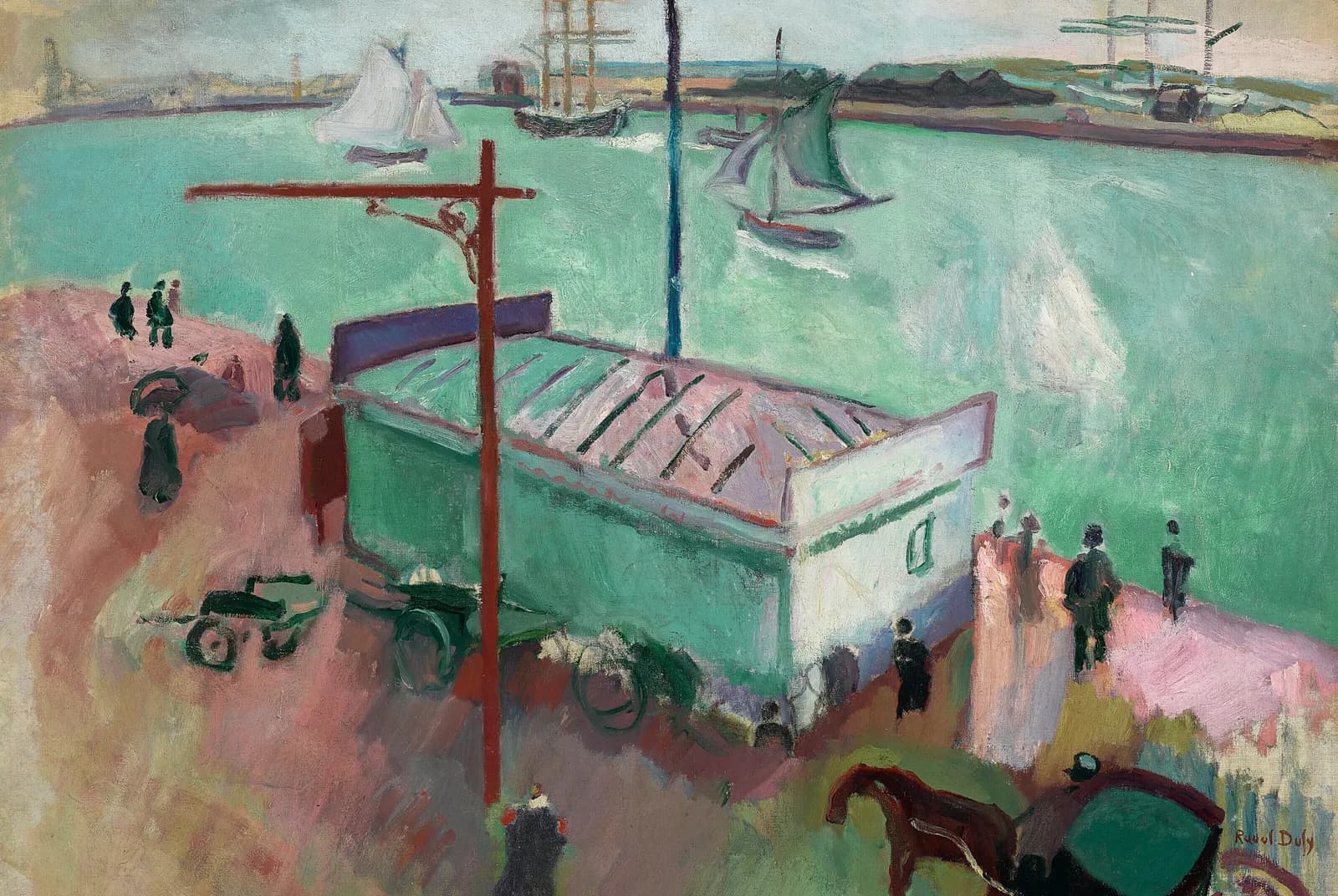 De haven van Le Havre – Raoul Dufy
