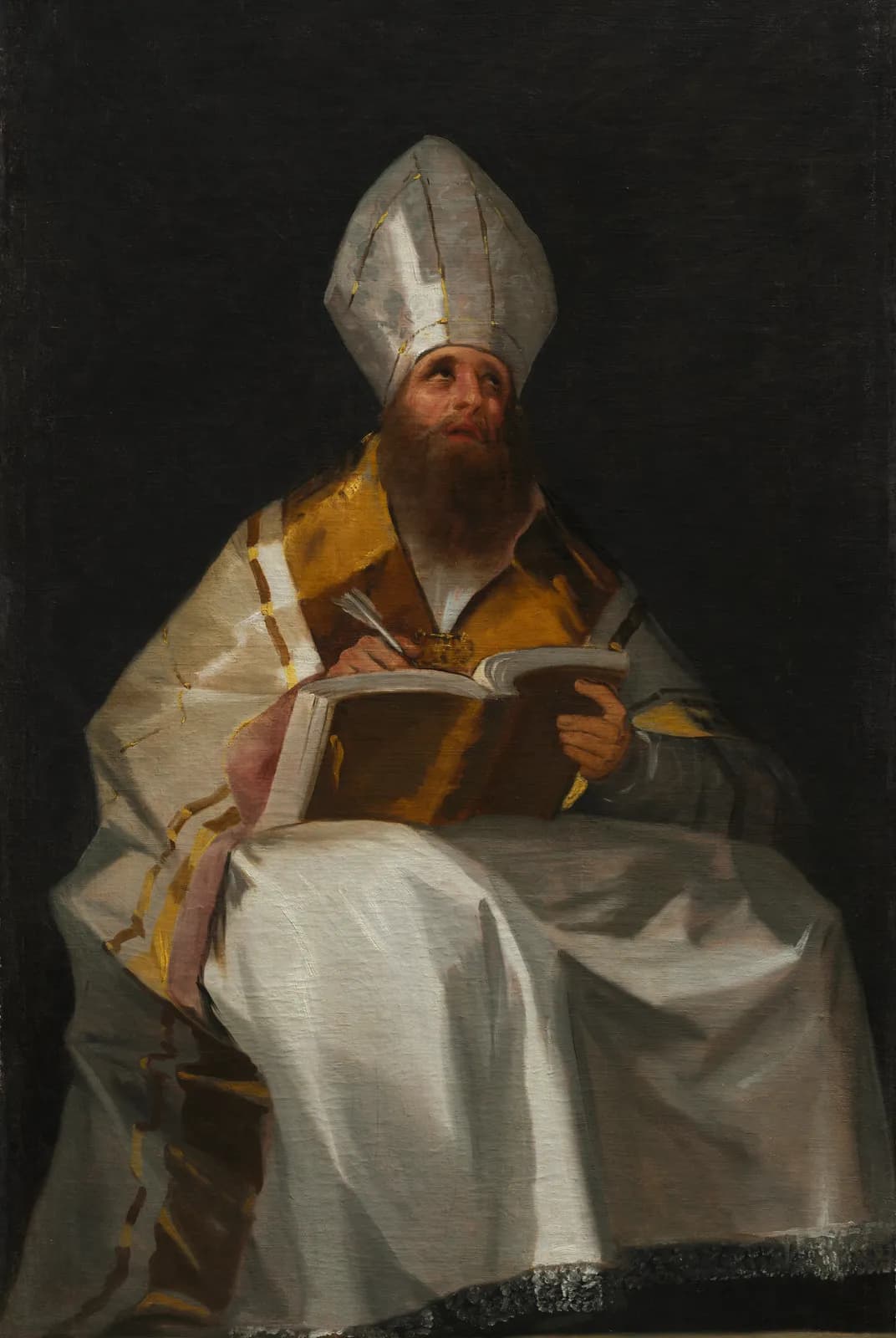 De heilige Ambrosius – Francisco de Goya