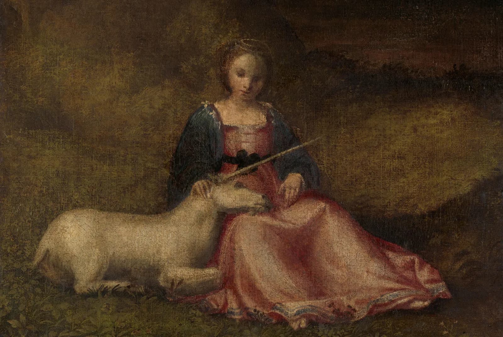 De heilige Justina als personificatie van de kuisheid – Giorgione