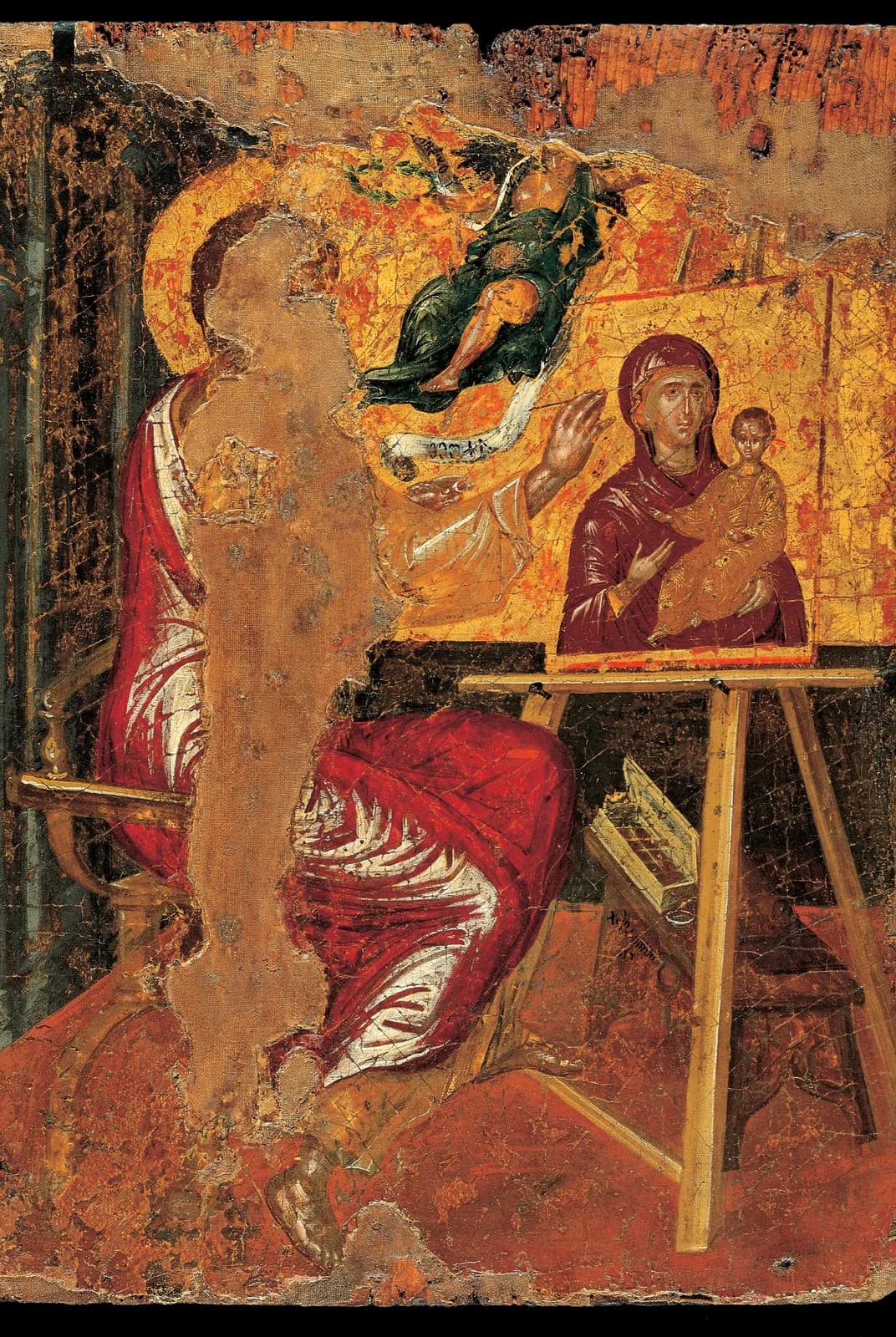 De heilige Lucas schildert de Maagd – El Greco