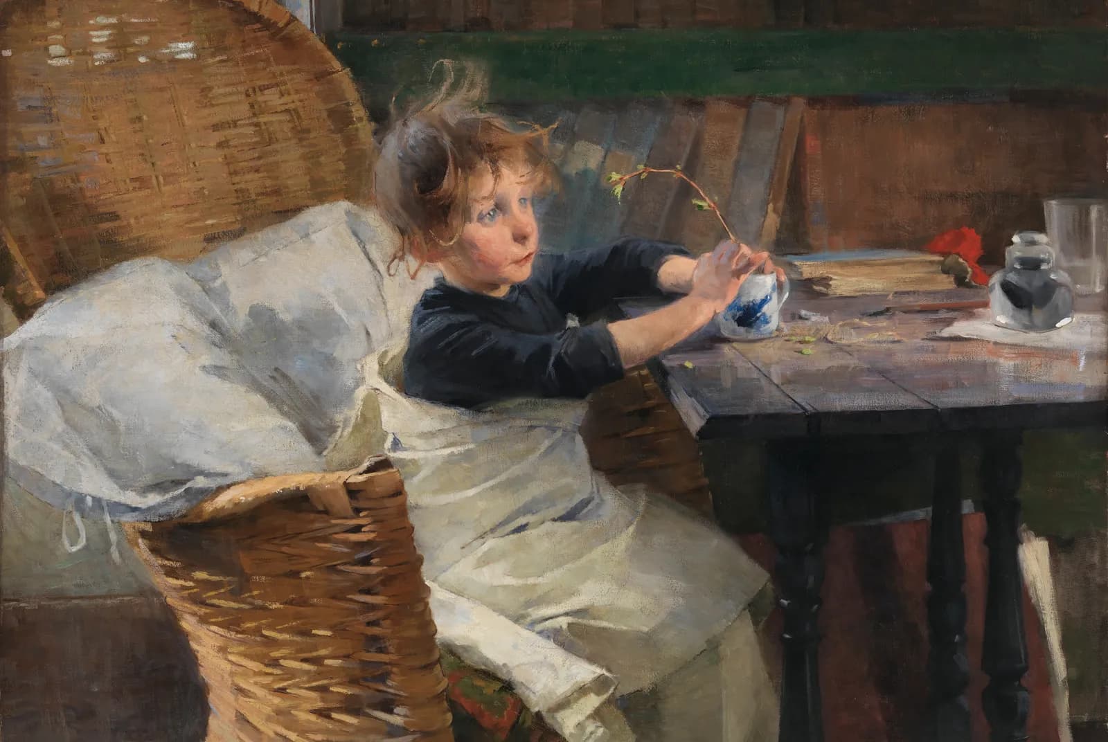 De herstellende (Toipilas) – Helene Schjerfbeck